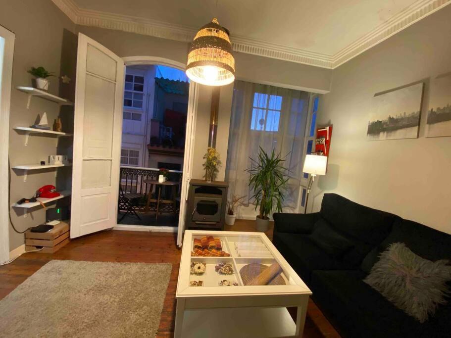 O Cerrulo Apartamento Centrico Pontedeume ภายนอก รูปภาพ